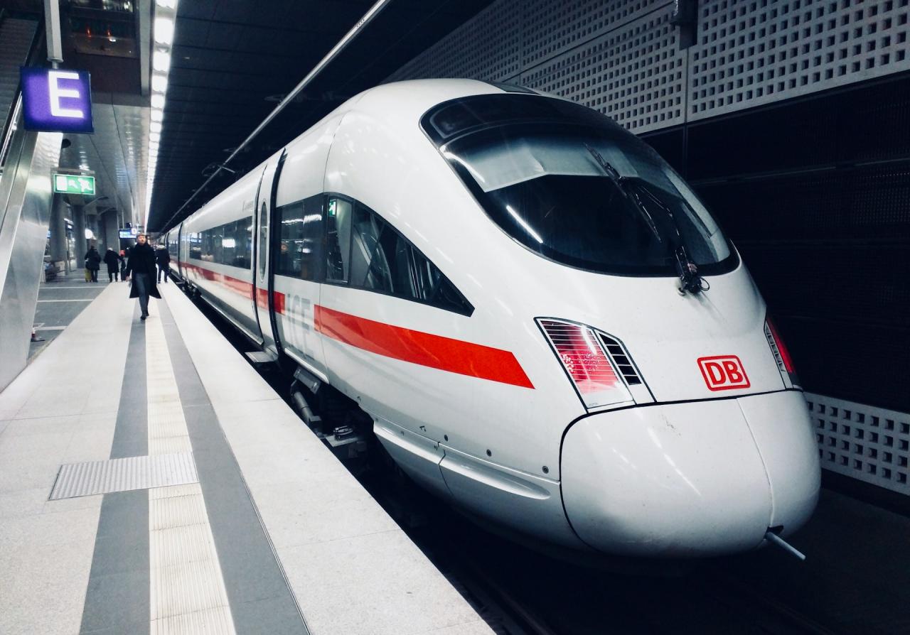 train in a station
