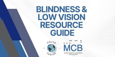 decorative logo for the blindness resource guide