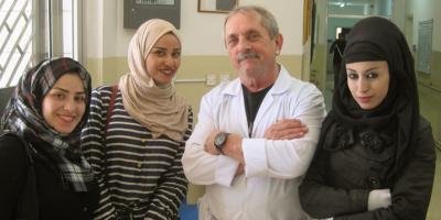 prosthetic clinic group photo